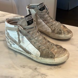 Authentic golden goose high top sneakers 39